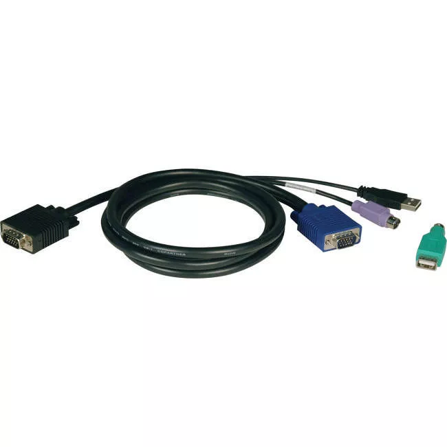 Tripp Lite P780-015 TRIPP LITE SERIES USB/PS2 COMBO CABLE KIT FOR NETCONTROLLER KVM SWITCHES B