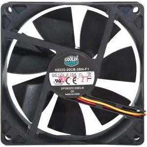 Cooler Master R4-S9S-19AK-GP Sleeve Bearing 92mm Silent Fan for Computer Cases and CPU Coolers