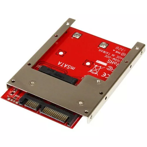 StarTech SAT32MSAT257 mSATA SSD to 2.5in SATA Adapter Converter