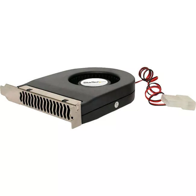 StarTech FANCASE Expansion Slot Rear Exhaust Cooling Fan with LP4 Connector - System fan kit