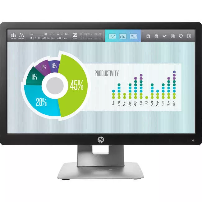 HP M1F41AA#ABA Business E202 20" LED LCD Monitor - 16:9 - 5 ms
