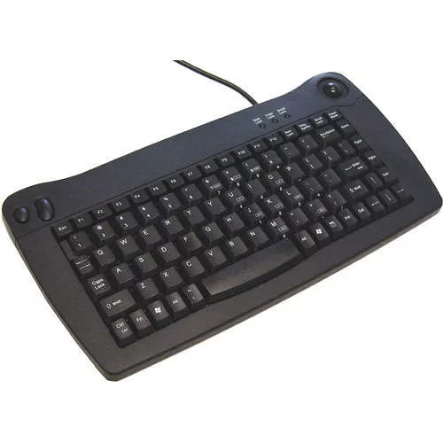 Adesso ACK-5010UB ACK-5010 - Mini-Trackball Black Keyboard (USB)