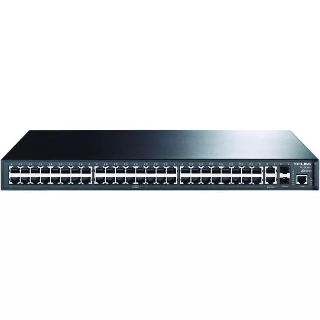 TP-LINK TL-SL3452 48+4G Gigabit-Uplink L2 Managed Switch, 48 10/100M ports, 2 10/100/1000M ports