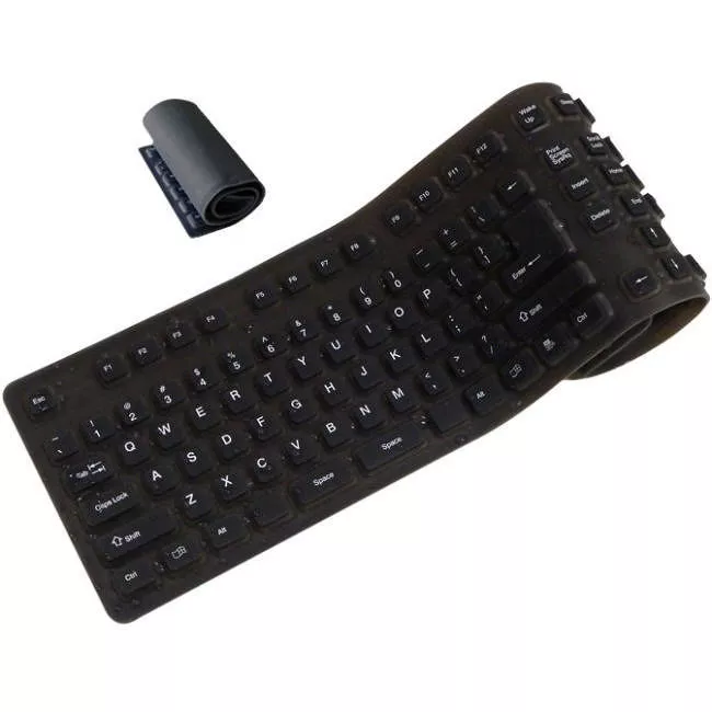 Inland 70140 USB Foldable Keyboard - 109 Key