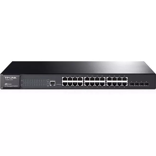 TP-LINK T2600G-28TS JetStream Gigabit L2 Managed Switch 24-Port