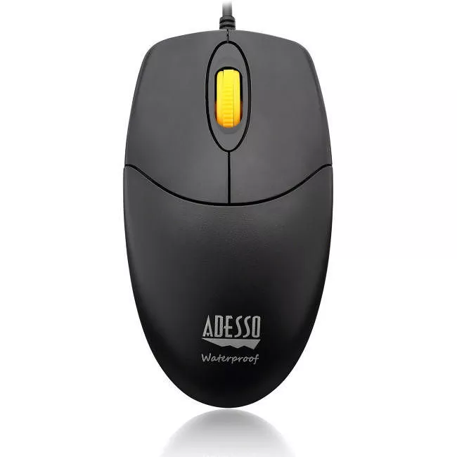 Adesso IMOUSEW3 iMouse W3 - Waterproof USB Mouse with Magnetic Scroll Wheel