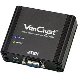 ATEN VC180 TAA Compliant VGA to HDMI Converter w/Audio