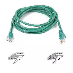 Belkin A3L791-08-GRN Cat5e Patch Cable - UTP - 8ft