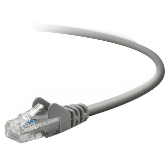 Belkin A3L791-01-S Cat5e Patch Cable - 1ft - Gray