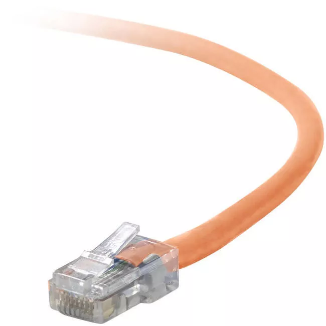 Belkin A3L791-03-ORG Cat5e Patch Cable - 3ft - Orange