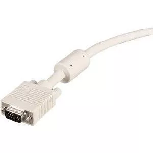 Black Box EVNPS06-0020-MM VGA Video Cable with Ferrite Core - Male/Male, Beige, 20-ft.