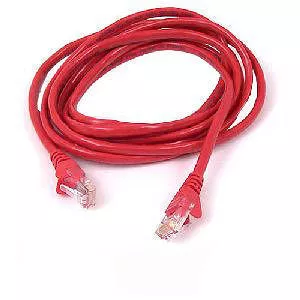 Belkin A3X189-03-RED-S Crossover Cable - 3ft