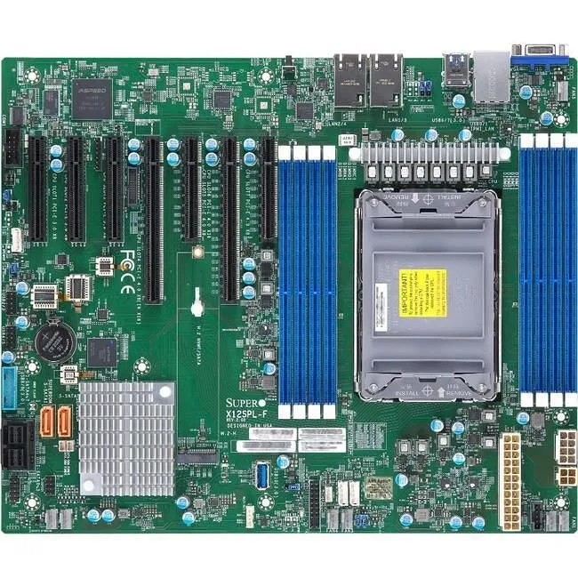 Supermicro X12SPL-F Intel C621A Chipset Socket LGA4189 ATX