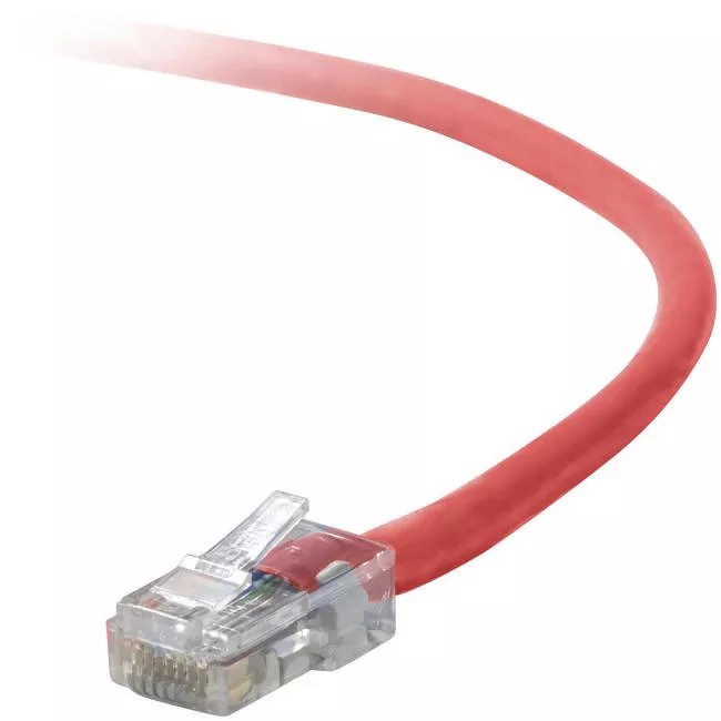 Belkin A3L791-08-RED Cat. 5E UTP Patch Cable - 8ft - Red