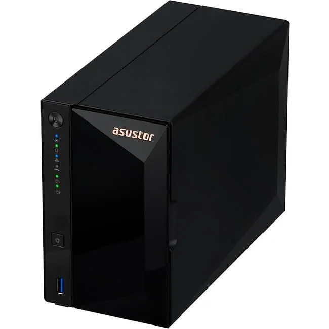 ASUSTOR AS3302T 2 Bay NAS Drivestor 2 Pro - Quad-Core - 2GB DDR4 - 2.5GbE