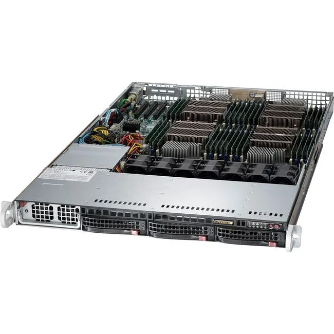 Supermicro SYS-8017R-TF+ 1U Rack Barebone - Intel C602 Chipset - 4X Socket R LGA-2011