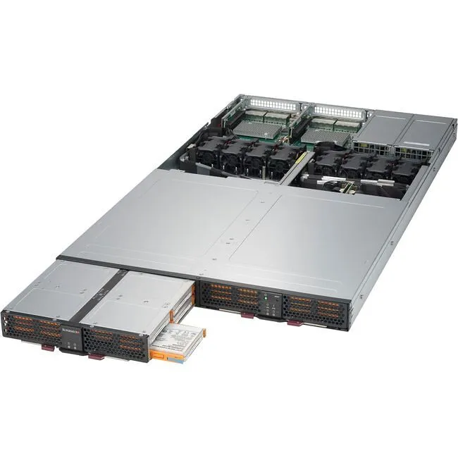Supermicro SSG-136R-N32JBF 1U Rack Barebone - 32x 2.5" Drive Slots - 4 PCI-E x16 IO Ports