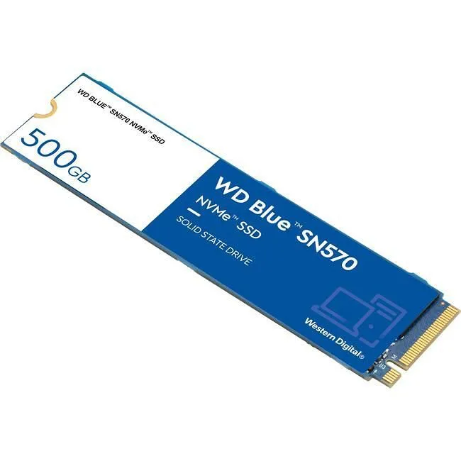 Symphony Mose gispende WD WDS500G3B0C Blue SN570 SSD - 500 GB - PCIe 3.0 x4 - NVMe 1.4 - M.2 2280  | SabrePC