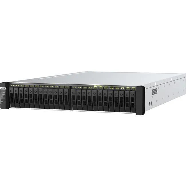 QNAP TDS-H2489FU-4314-256G-US SAN/NAS Storage System - M.2 - 24 Bay - 2x Intel Xeon 4314Y - 256 GB DDR4