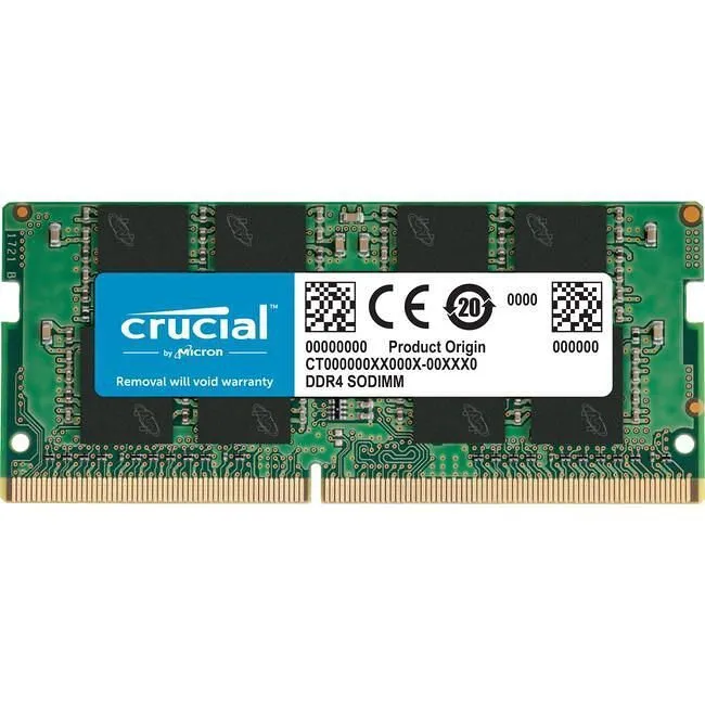 Crucial CT4G4SFS8266 4GB DDR4 SDRAM Memory Module - 2666 MHz - Non-ECC - Unbuffered