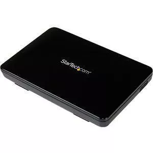 StarTech S2510BPU33 2.5in USB 3.0 Portable External SATA III SSD Hard Drive Enclosure with UASP