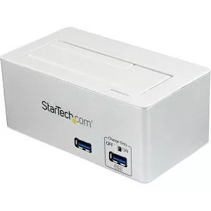 StarTech SDOCKU33HW USB 3.0 SATA SDD / HDD Docking Station w/ Fast Charge USB Hub & UASP