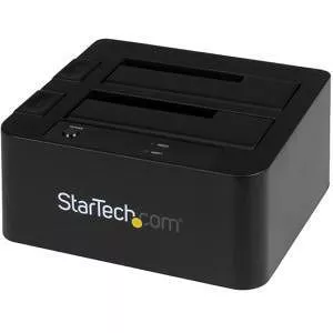 StarTech SDOCK2U33EB USB 3.0 / eSATA Dual Hard Drive Docking Station w/ UASP for 2.5/3.5in SSD/HDD