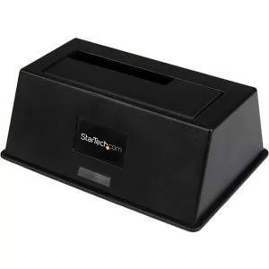 StarTech SDOCKU33EBV Single Bay USB 3.0 / eSATA to SATA Hard Drive Docking Station, USB 3.0 (5 Gbps) Hard Drive Dock, 2.5/3.5" SATA HDD/SSD