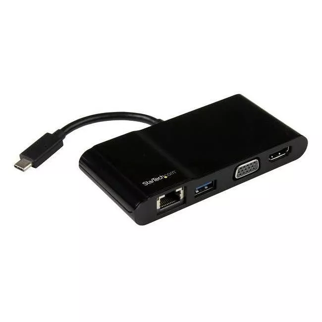 StarTech DKT30CHV USB-C Multiport Adapter - 4K HDMI VGA GbE USB 3
