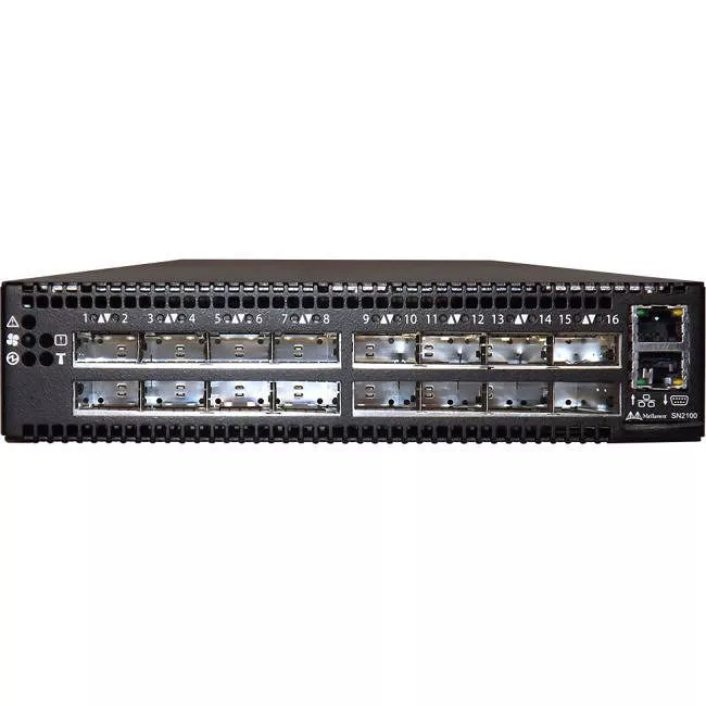 Mellanox MSN2100-BB2F Spectrum based 40GbE, 1U Open Ethernet Switch with Onyx