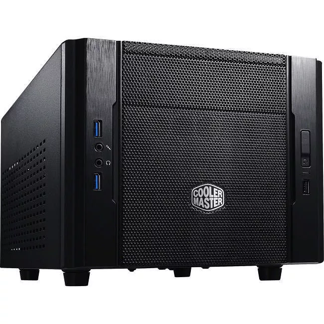 Cooler Master RC-130-KKN1 Elite 130 - Mini-ITX Computer Case with Mesh Front Panel and Water Cooling Support