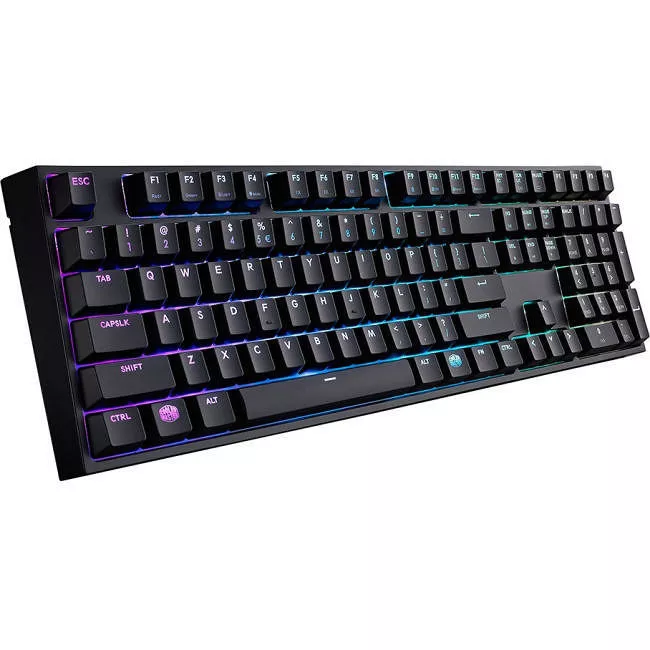 Cooler Master SGK-6020-KKCM1-US Masterkeys Pro L Black Keyboard (Brown Switch)