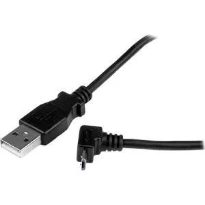 StarTech USBAUB2MU 2m Micro USB Cable - A to Up Angle Micro B