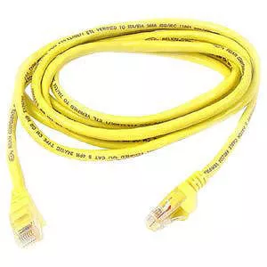 Belkin A3L980-06IN-YWS Cat.6 UTP Patch Cable - 6in - Yellow