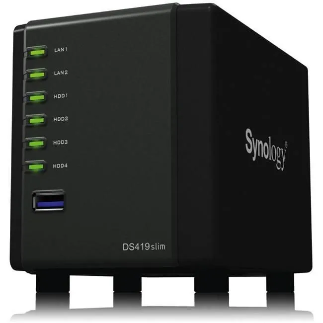 Synology DS419SLIM DiskStation  SAN/NAS Storage System