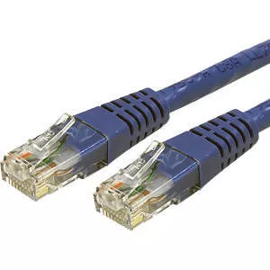 StarTech C6PATCH3BL 3ft CAT6 Ethernet Cable - Blue Molded Gigabit