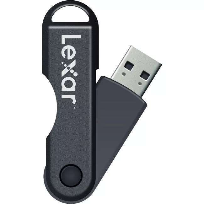Lexar LJDTT32GABNL 32 GB JumpDrive TwistTurn - Gray