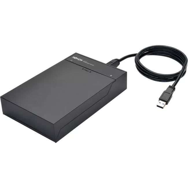 Tripp Lite U339-001-FLAT Tripp Lite by Eaton USB 3.0 to SATA Hard Drive Lay-Flat Enclosure for 3.5-in. HDD and SSD