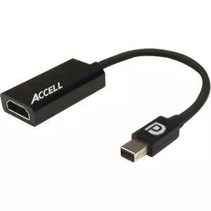 Accell B086B-008B-2 UltraAV Mini DisplayPort 1.1 to HDMI Active Adapter