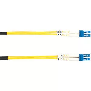 Black Box FOSM-001M-LCLC Network Cable - 1m - Fiber Optic - Duplex - Patch