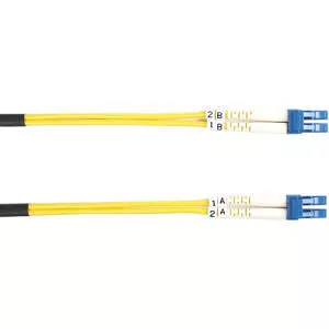 Black Box FOSM-002M-LCLC Network Cable - 2M - Fiber Optic - Duplex - Patch - Single Mode