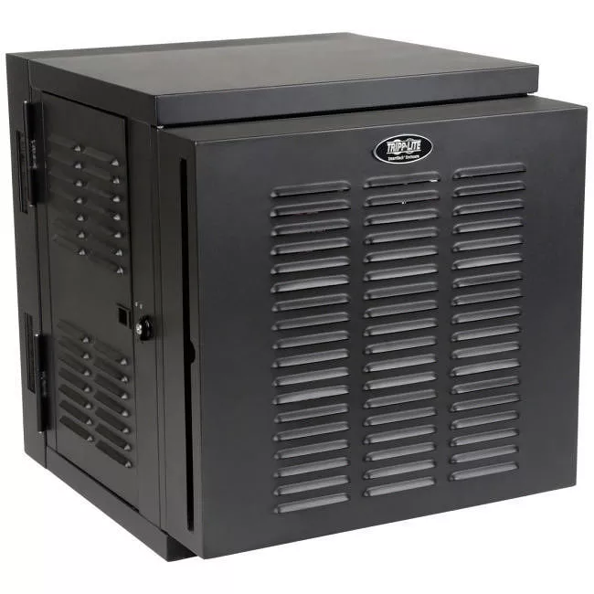 Tripp Lite SRW12USNEMA SmartRack 12U Switch-Depth Wall-Mount Small Rack Enclosure for Harsh Environments Hinged Back