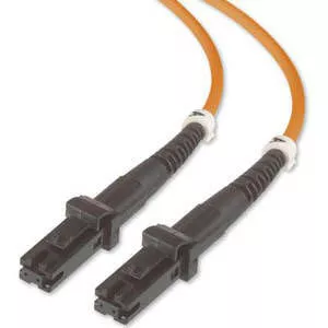 Belkin F2F20299-02M Fiber Optic Duplex Patch Cable - 6.6ft - Orange