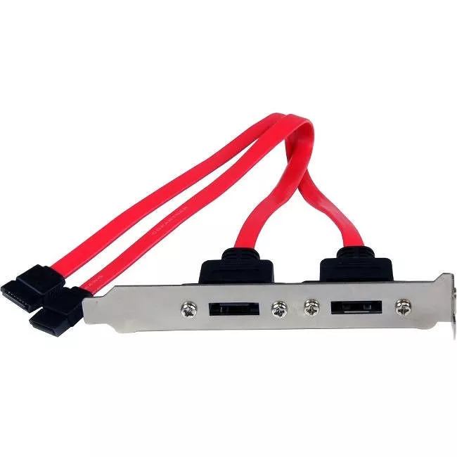 StarTech ESATAPLATE2 SATA to 7 Pin eSATA Slot Plate Bracket