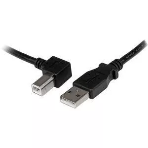 StarTech USBAB1ML 1m USB 2.0 A to Left Angle B Cable - M/M