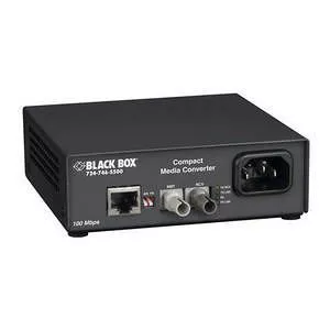 Black Box LHC001AR4 Fast Ethernet Compact Media Converter