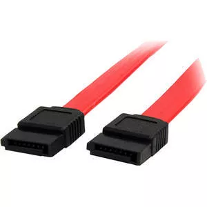 StarTech SATA12 12in SATA 7 Pin Serial ATA Red Cable