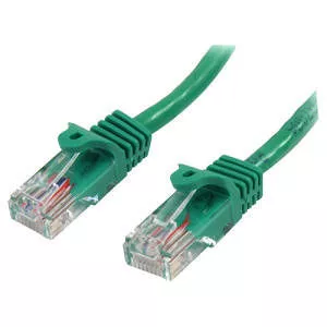 StarTech 45PATCH5GN 5 ft Cat5e Green Snagless RJ45 UTP Cat 5e Patch Cable