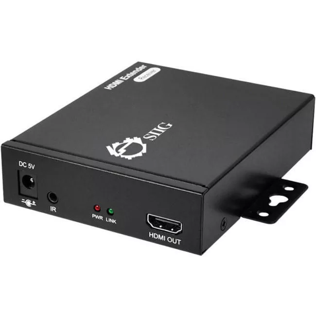 SIIG CE-H22911-S1 HDMI Over Gigabit IP Extender with IR - Receiver