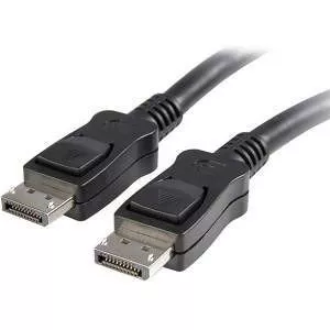 StarTech DISPLPORT10L 10 ft DisplayPort 1.2 Cable w/ Latches - DisplayPort 4k